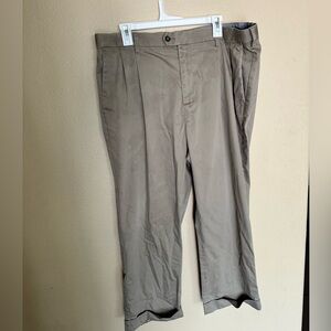 Croft & Barrow classic fit tan dress pants